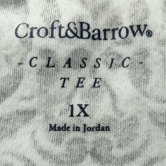 Croft & Barrow Classic Tee Short-sleeved Size 1X - Picture 7 of 9